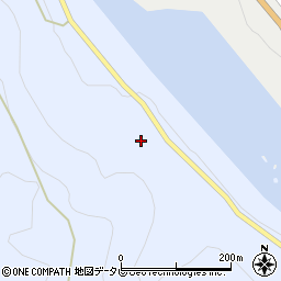 高知県高岡郡四万十町大井川1655周辺の地図