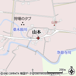 佐賀県西松浦郡有田町山本1857周辺の地図