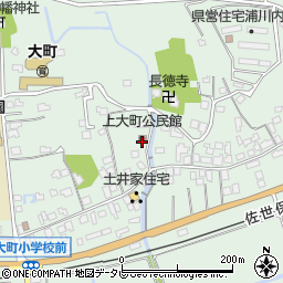 上大町公民館周辺の地図