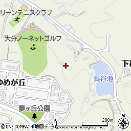 大分県大分市下郡438周辺の地図