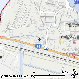 佐賀県杵島郡大町町福母1576周辺の地図