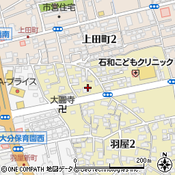 寿司めいじん 羽屋店周辺の地図