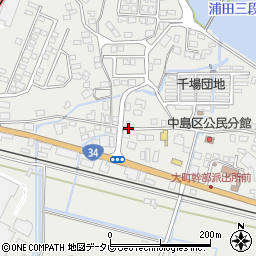 佐賀県杵島郡大町町福母2030-1周辺の地図