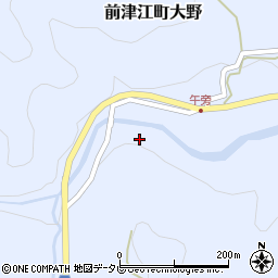 大分県日田市前津江町大野2831周辺の地図