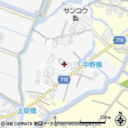 福岡県大川市酒見1151-1周辺の地図