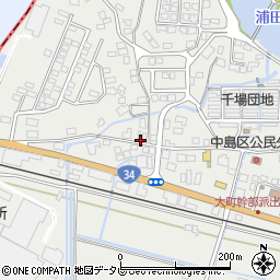 佐賀県杵島郡大町町福母2025周辺の地図