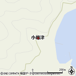高知県高岡郡四万十町小鶴津周辺の地図
