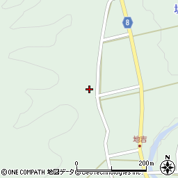 愛媛県北宇和郡松野町富岡550周辺の地図