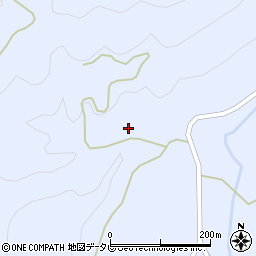 高知県高岡郡四万十町大井川265周辺の地図
