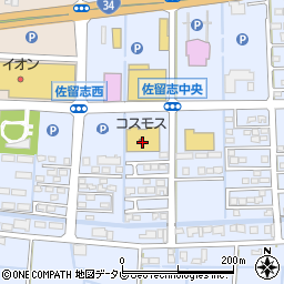 ドラッグストアコスモス江北店周辺の地図