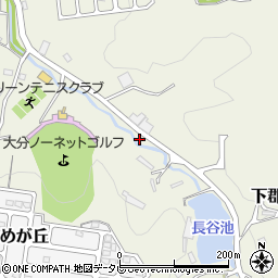 大分県大分市下郡530周辺の地図