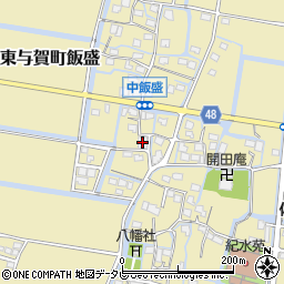 佐賀県佐賀市東与賀町大字飯盛376周辺の地図
