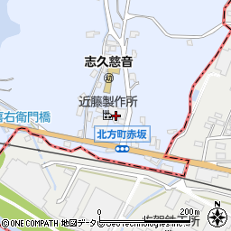株式会社近藤製作所　佐賀工場周辺の地図