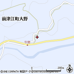 大分県日田市前津江町大野2941周辺の地図