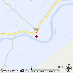 大分県日田市前津江町大野3204周辺の地図