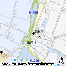 福岡県大川市酒見1033-1周辺の地図