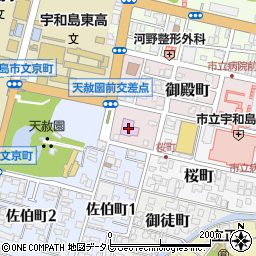 宇和島市立伊達博物館周辺の地図