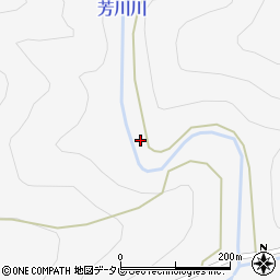 高知県高岡郡四万十町芳川53周辺の地図