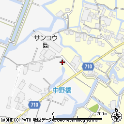福岡県大川市酒見1221周辺の地図