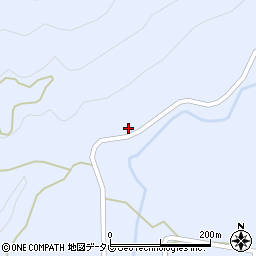 高知県高岡郡四万十町大井川237周辺の地図