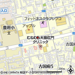 株式会社菊家　シャンテドール古国府店周辺の地図