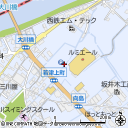 まるちゃん 大川店周辺の地図