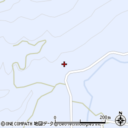 高知県高岡郡四万十町大井川246周辺の地図