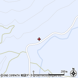 高知県高岡郡四万十町大井川238周辺の地図