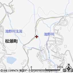 長崎県佐世保市松瀬町周辺の地図