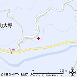 大分県日田市前津江町大野3072周辺の地図