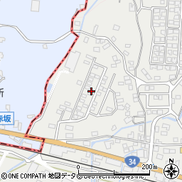 佐賀県杵島郡大町町福母1803-20周辺の地図