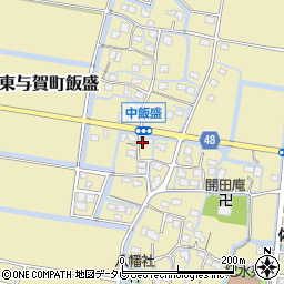 佐賀県佐賀市東与賀町大字飯盛372周辺の地図