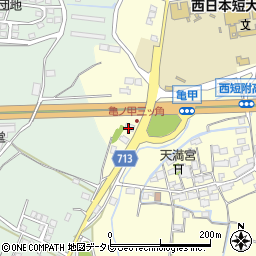 秋田整骨院周辺の地図