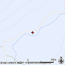 高知県高岡郡四万十町大井川2025周辺の地図