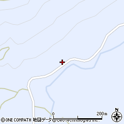 高知県高岡郡四万十町大井川229周辺の地図