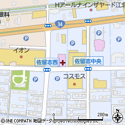 ダイナム江北店周辺の地図