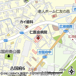 仁医会病院（三杏会）周辺の地図