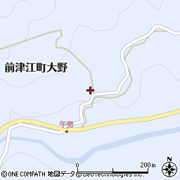 大分県日田市前津江町大野2974周辺の地図