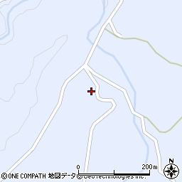 高知県高岡郡四万十町大井川968周辺の地図