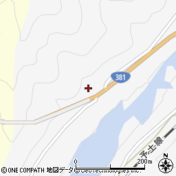 高知県四万十市西土佐半家1356周辺の地図