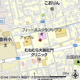 大分県大分市古国府4丁目6周辺の地図