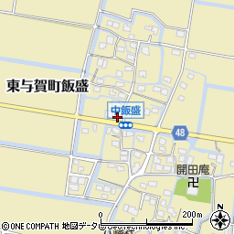 佐賀県佐賀市東与賀町大字飯盛265周辺の地図