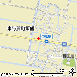 佐賀県佐賀市東与賀町大字飯盛267周辺の地図