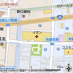 カーブス　イオン江北店周辺の地図