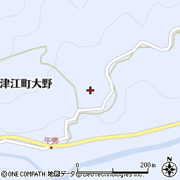 大分県日田市前津江町大野3061周辺の地図