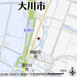 福岡県大川市酒見1620-4周辺の地図