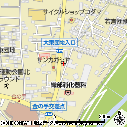 ＤＬＤトリミングスペースＫ　森町店周辺の地図