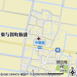 佐賀県佐賀市東与賀町大字飯盛270周辺の地図