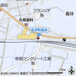 佐賀県武雄市追分557周辺の地図