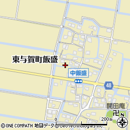 佐賀県佐賀市東与賀町大字飯盛280周辺の地図